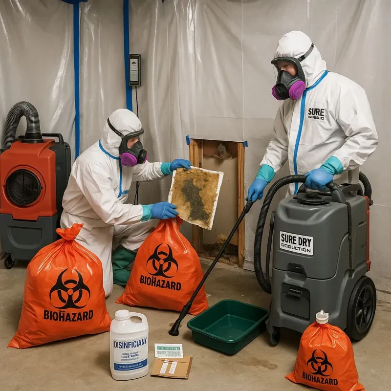 Contaminated Water Handling Protocols process in Freeman, SD