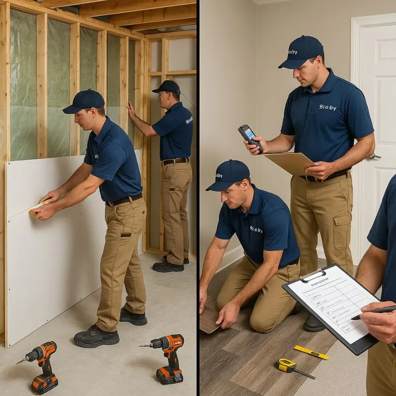 Repairs and Reconstruction process in Freeman, SD